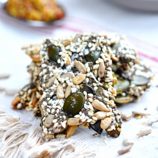 Crackers with Seeds - Recipe photo by PANE PER I TUOI DENTI