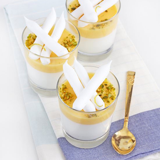 Yogurt Lemon Panna Cotta - Recipe photo by The_Cookie_Fairy