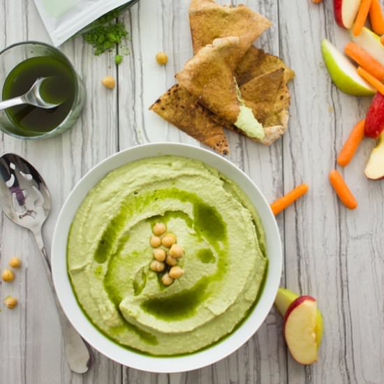 Matcha Hummus - Recipe photo by two.purple.figs