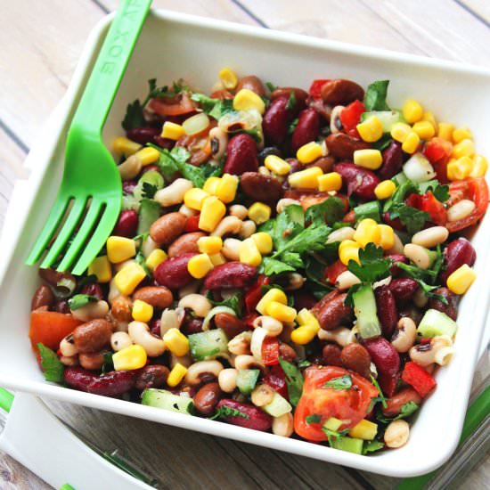 Three Bean Salad - Recipe photo by SupperintheSuburbsN14