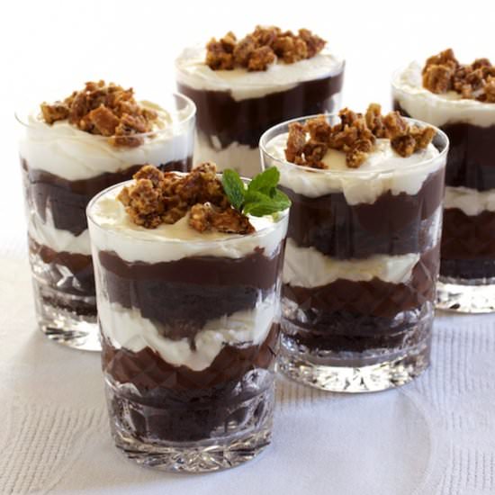 Bourbon Ball Trifle - Recipe photo by gourmandistan