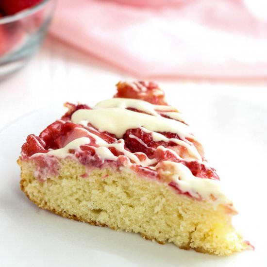 Upside Down Strawberries and Cream - Recipe photo by amiller1119