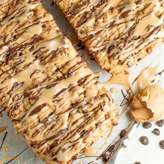 Peanut Butter Chocolate Chip Bread - Recipe photo by MamaGourmand
