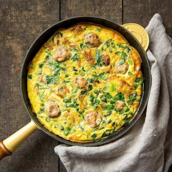 Asparagus Frittata - Recipe photo by thegantzery