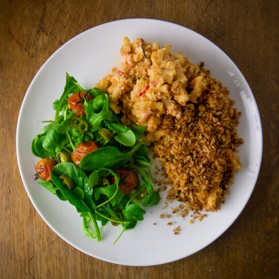 Spicy Macaroni & Cheese - Recipe photo by Just Add Hot Sauce