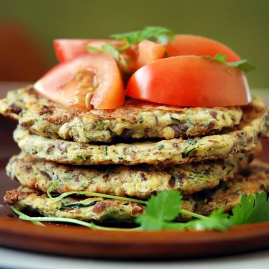 Vegan Zucchini Pancakes - Recipe photo by dietetyczne-fanaberie
