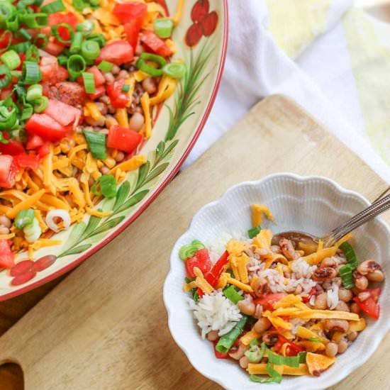 Southern Hoppin’ John Recipe - Recipe photo by aforkstale