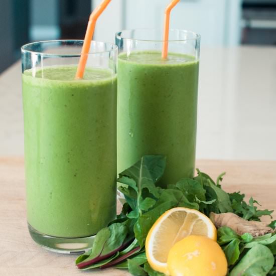 The Green Canteen Smoothie - Recipe photo by thesharedplate