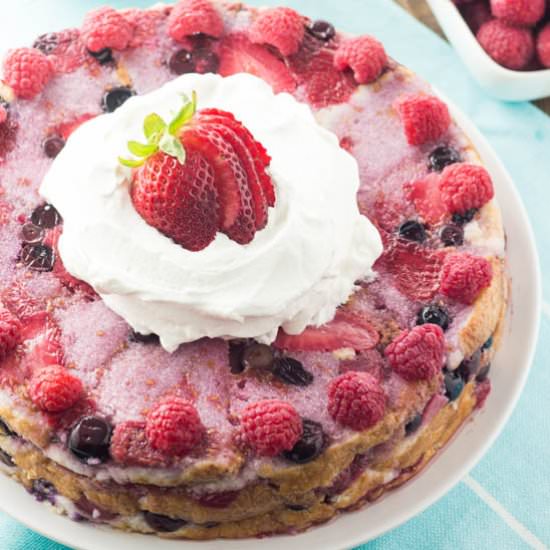 Heavenly Berry Bread Pudding - Recipe photo by cupcakesandhammers
