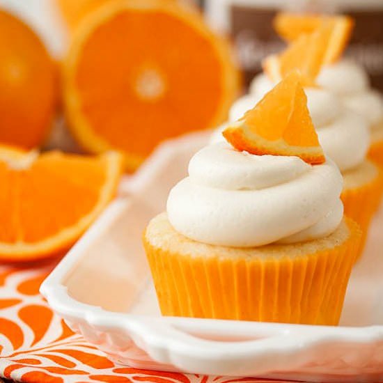 Orange Crush Cupcakes - Recipe photo by tideandthyme