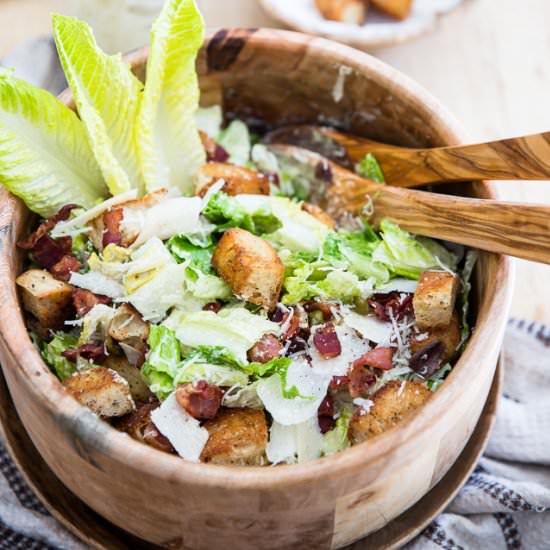 The Ultimate Caesar Salad - Recipe photo by EvilTwinKitchen