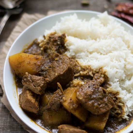 Easy Pork Vindaloo - Recipe photo by whitbitskitchen