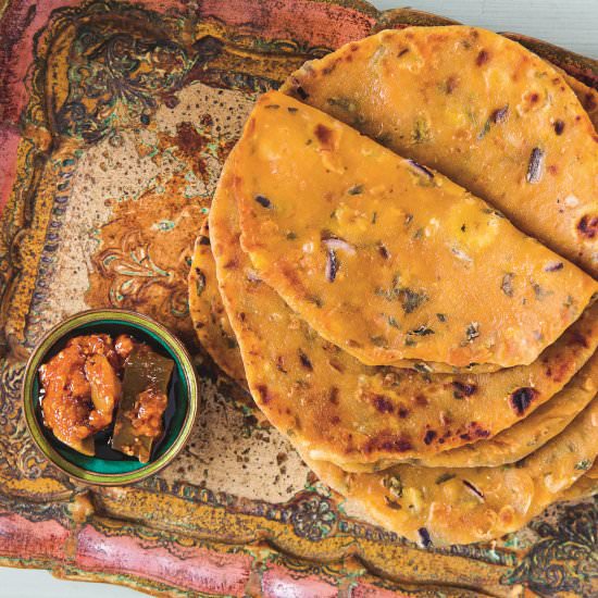 Sweet Potato and Squash Parathas - Recipe photo by MeccaGBC