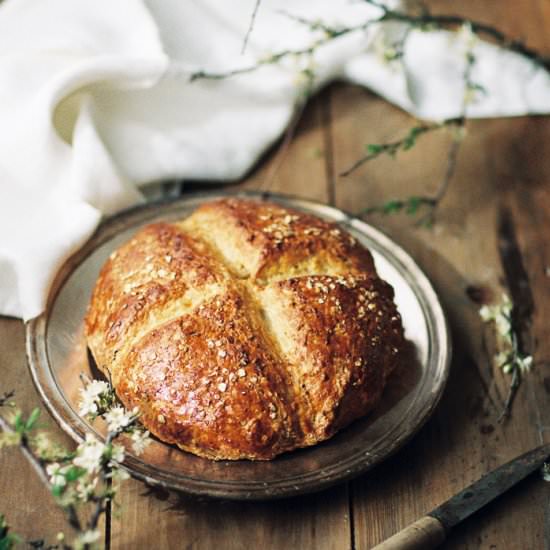 Spelt Soda Bread - Recipe photo by suvellecuisine