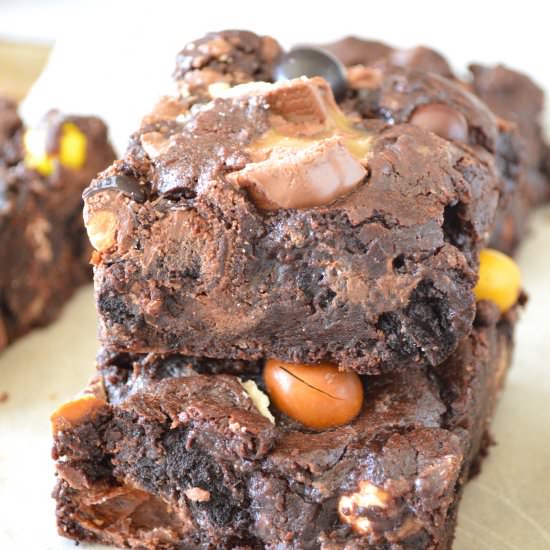 Fudgy Kitchen Sink Brownies - Recipe photo by goodmorningcali