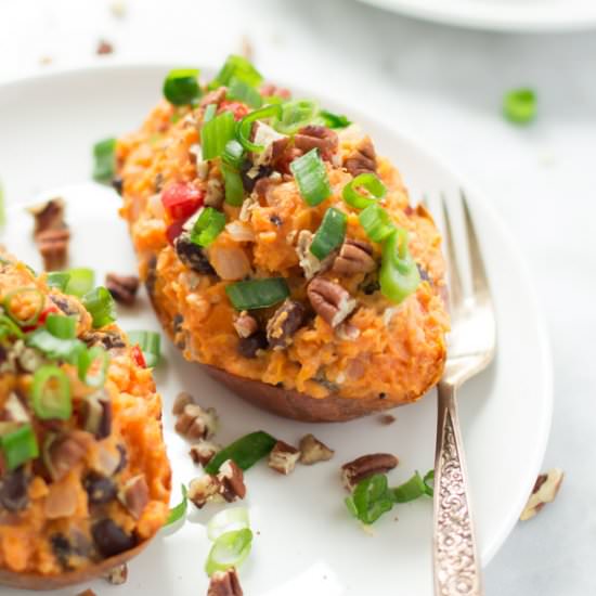 Southern Stuffed Sweet Potatoes - Recipe photo by PrimaveraKitchen