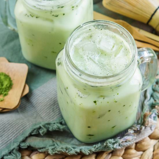 Matcha Egg Cream - Recipe photo by TaraMar