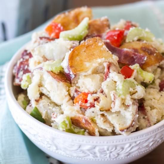 Roasted Red Potato Salad - Recipe photo by a latte food