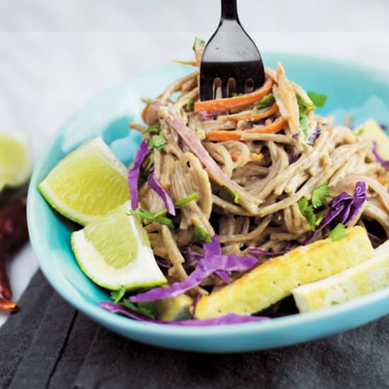 Spicy Peanut Butter Sauce Noodles - Recipe photo by naivecookcooks