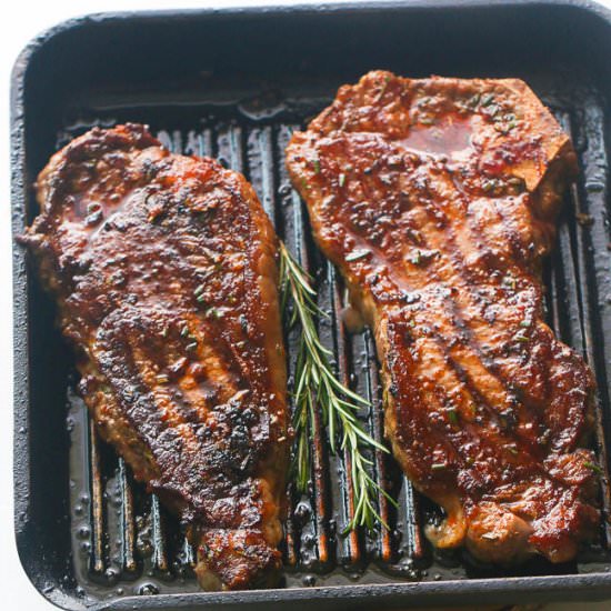 Spicy Grilled Steak - Recipe photo by Immaculatebites