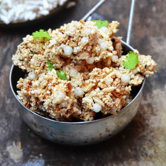 Puffed Paddy Fryums - Recipe photo by smitha kalluraya