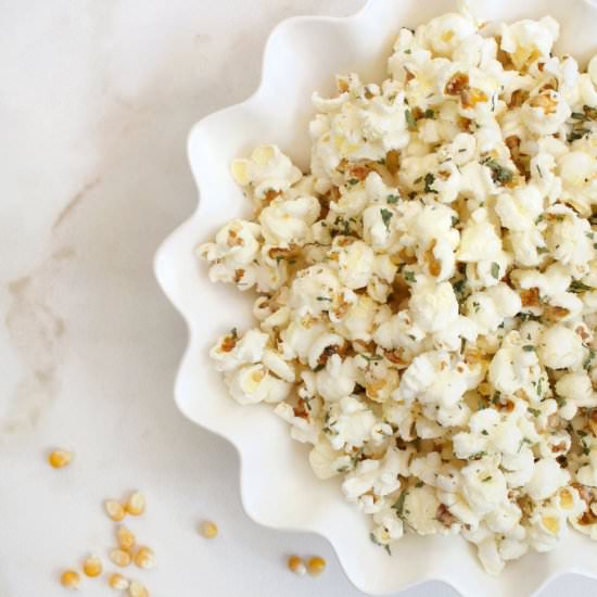 Truffle Parmesan Popcorn - Recipe photo by aSipofBliss