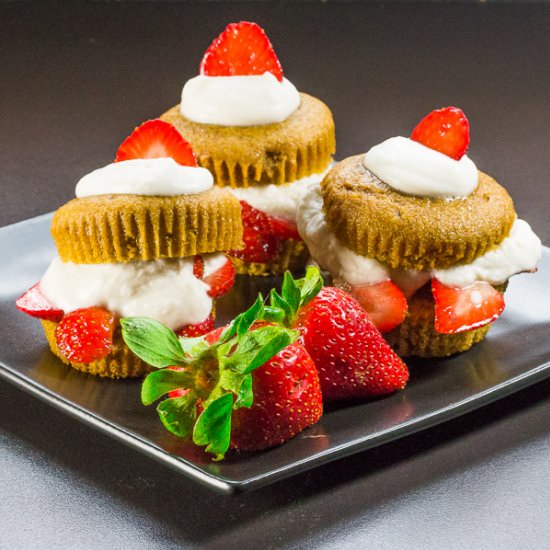 Paleo Strawberry Shortcake - Recipe photo by gheewhizz