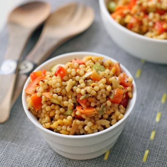 Whole Grain Picnic Salad - Recipe photo by aplantbasedsoul