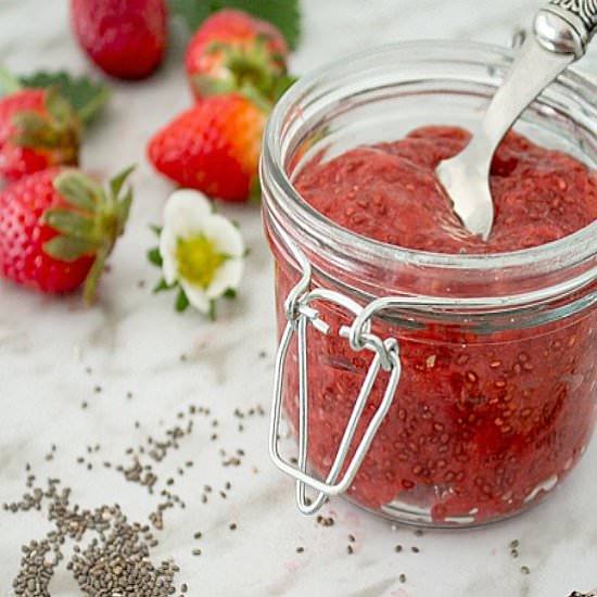 Chia jam - Recipe photo by Nemacreditoqueesaudavel