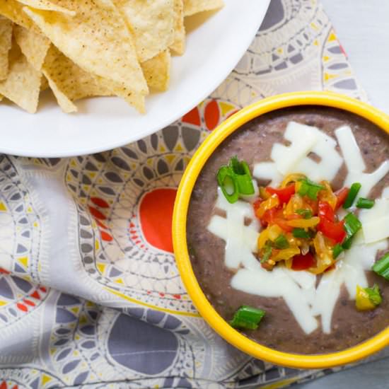 Easy Black Bean Dip - Recipe photo by theocdkitchen