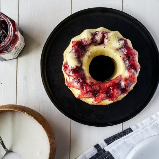 Jam-Filled Bundt Cake - Recipe photo by followtherivernorth