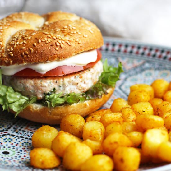 Salmon Burger - Recipe photo by Cuisina