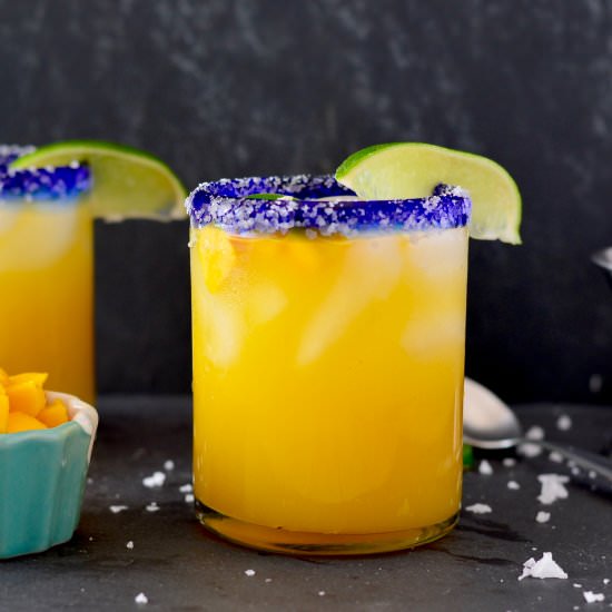 Mango Lime Margaritas - Recipe photo by realfoodwithdana