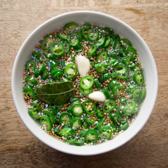 Pickled Chillies - Recipe photo by Just Add Hot Sauce