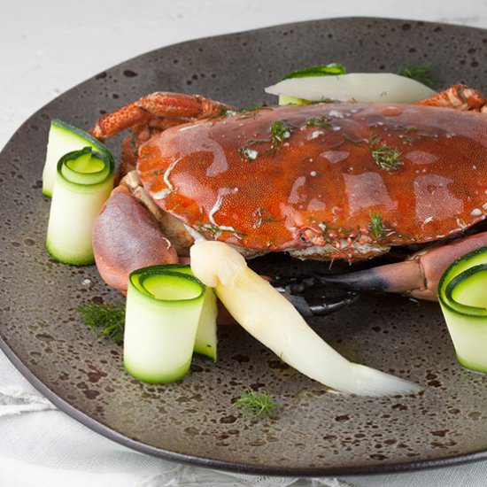 Steamed North Sea Crab - Recipe photo by ohmydish