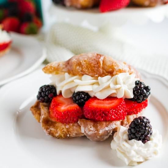 Sweet Berry Croissants - Recipe photo by lollyjane