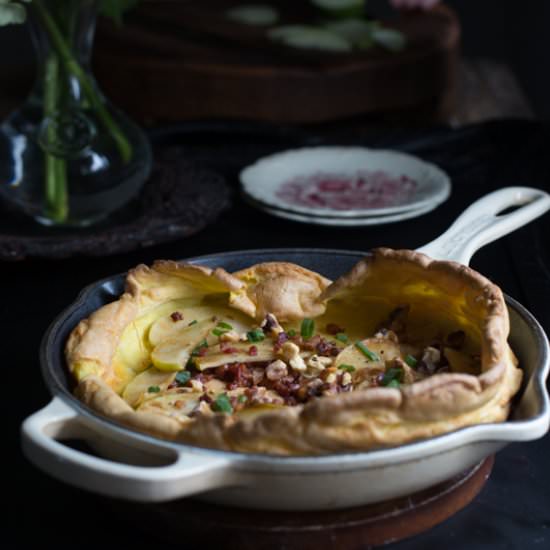Grain Free Savory Dutch Baby - Recipe photo by The Urban Poser