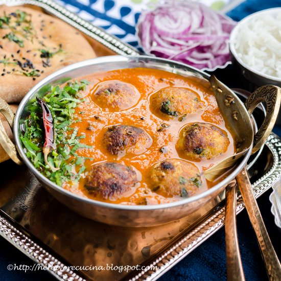 Quinoa Kofta in Makhani Gravy - Recipe photo by Herbivore Cucina
