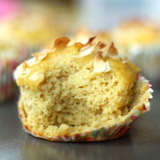 Quadruple Coconut Muffins - Recipe photo by WhippedTheBlog