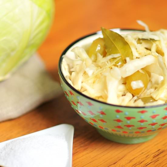 Russian-Style Sauerkraut - Recipe photo by KikuCorner