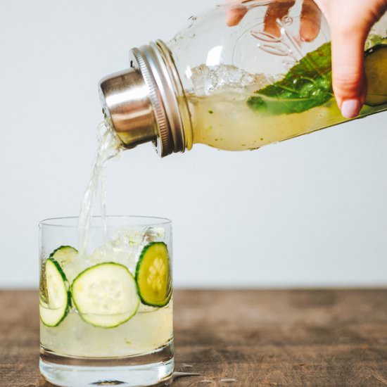 Refreshing Cucumber Rickey Cocktail - Recipe photo by thetasteSF