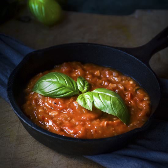 Home Made Marinara Sauce - Recipe photo by RachnasKitchen