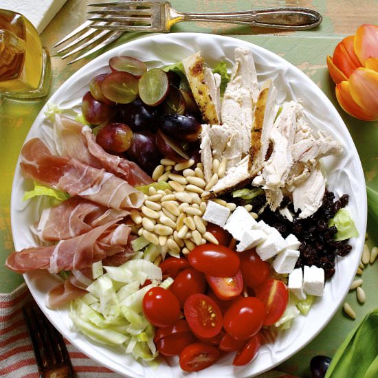 Italian Chopped Chicken Salad - Recipe photo by Ciao Chow Bambina