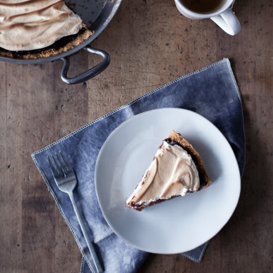 S'MORE PIE - Recipe photo by modestmarce