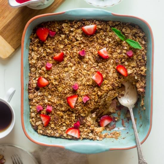 Strawberry French Toast Casserole - Recipe photo by foodfaithfitness