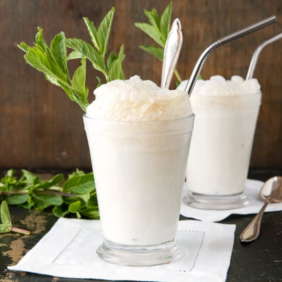 Mint Julep Derby Ice Cream Float - Recipe photo by boulderlocavore