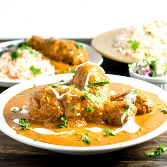 Butter Chicken Without Cream - Recipe photo by The Flavor Bender