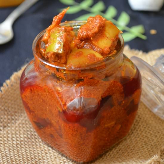 MANGO PICKLE - Recipe photo by smitha kalluraya
