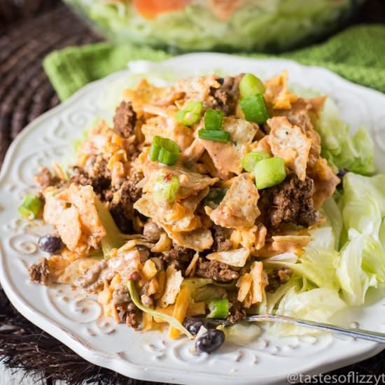Layered Mexican Salad - Recipe photo by tastesoflizzyt