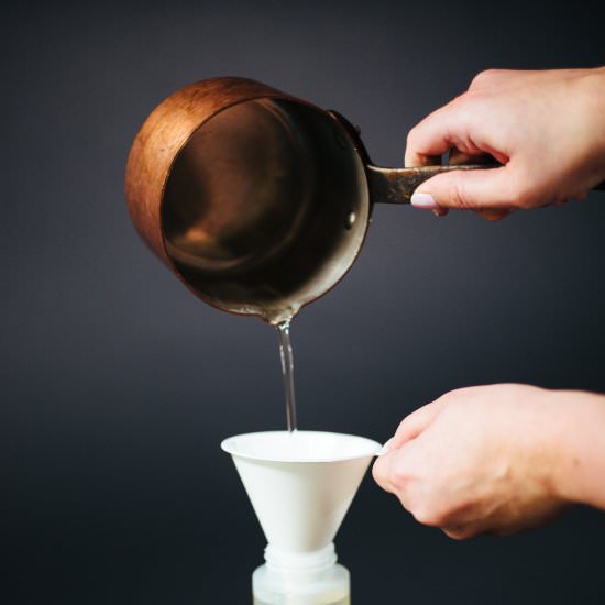 The Best Simple Syrup - Recipe photo by thetasteSF